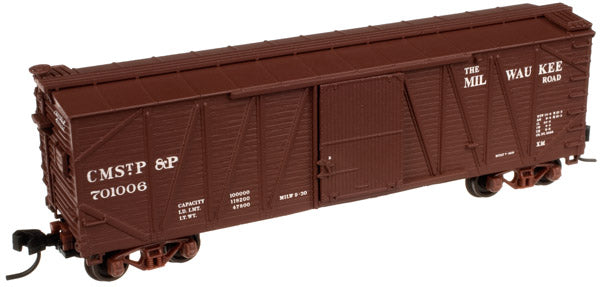 Atlas 50001255 N Milwaukee USRA Single-Sheathed Wood Boxcar #701055