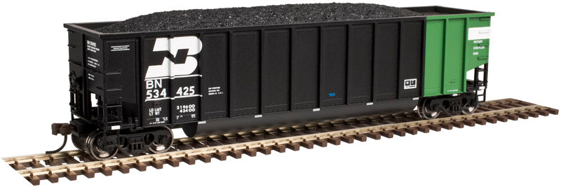Atlas 20004028 HO Burlington Northern Aluminum Coal Gondola Car #534455