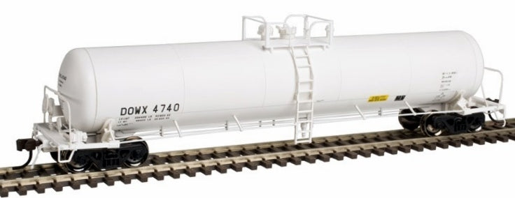 Atlas 50002441 N Dow Chemical DOWX 20,700-Gallon Tank Car #4747