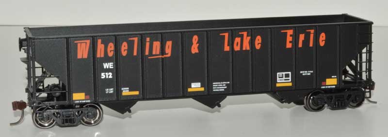 Bowser 41532 HO Wheeling & Lake Erie 100 Ton Hopper Car Kits & Ready to Run #636