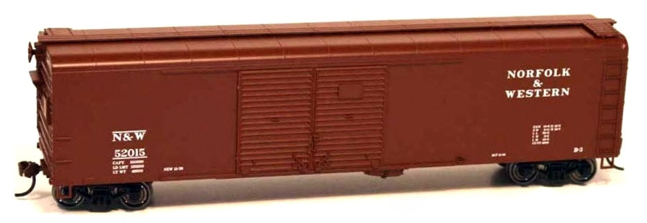 Bowser 60163 HO Norfolk & Western X32 4 Door Boxcar #52015