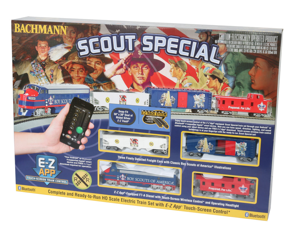 Bachmann 01503 Scout Special HO Gauge Steam Starter Freight Train Set