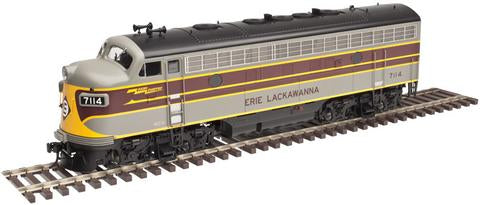 Atlas 30124005 O Erie Lackawanna F7A Ph 1 Early Pwd Diesel Loco #7121 - 2Rail