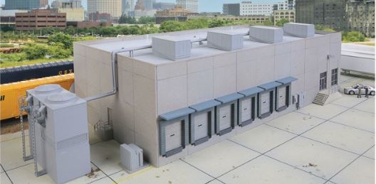 Walthers 933-4069 HO Modern Cold Storage Warehouse Industrial Building Kit