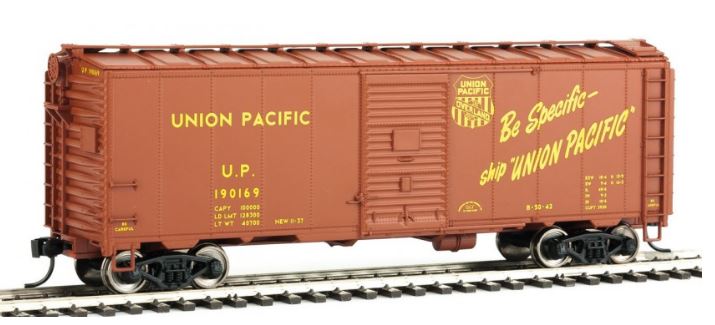 Walthers 910-2711 HO Union Pacific® 40' AAR Modified 1937 Boxcar #190169