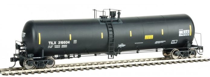 Walthers 920-100619 HO TILX 55' Trinity 30,145-Gallon Tank Car (Black) #319504