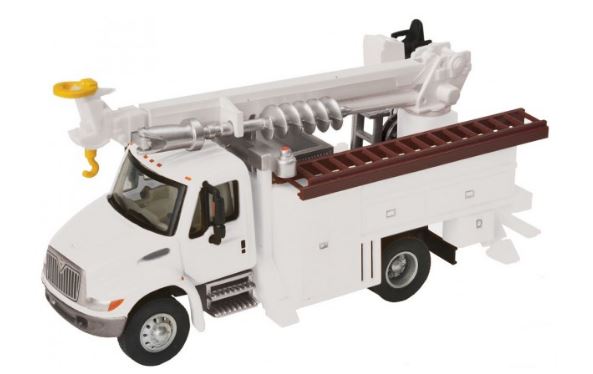 Walthers 949-11733 HO White International® 4300 Utility Truck W/Drill & Decal