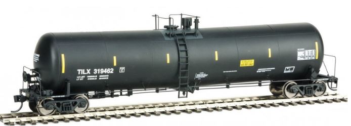 Walthers 920-100620 HO TILX 55' Trinity 30,145-Gallon Tank Car (Black) #319462
