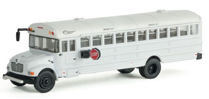 Walthers 949-11702 HO White International® MOW Crew Bus W/Railroad Decal