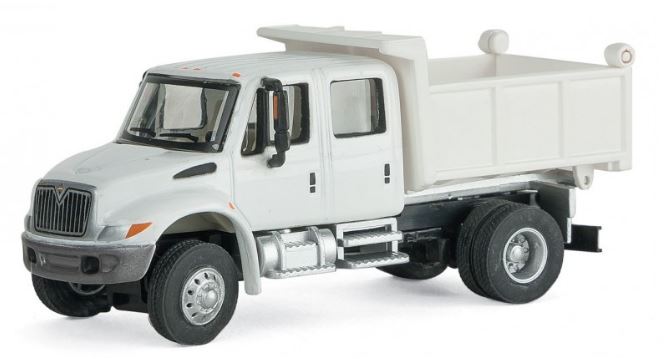 Walthers 949-11634 HO White International® 4300 Crew Cab Dump Truck W/Decal