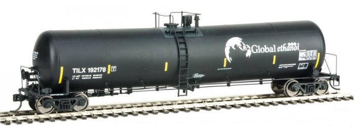 Walthers 920-100617 HO Global Ethanol 55' Trinity 30,145-Gallon Tank Car #192178