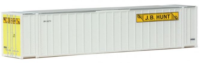 Walthers 949-8472 HO J.B. Hunt 48' Ribbed-Side Container