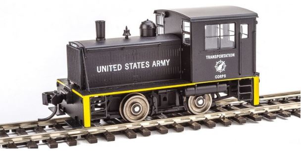 Walthers 910-20006 HO U.S. Army Transportation Corps ML8 Industrial Switcher-DCC