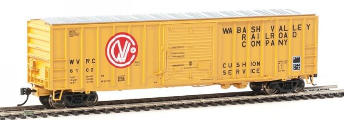 Walthers 910-2165 HO Wabash Valley Railroad 50' ACF Exterior-Post Boxcar #8102