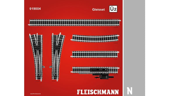 Fleischmann 919004 N Track Set U2, Passing Track 2