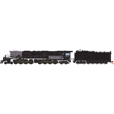 Athearn 22908 N Union Pacific 4-8-8-4 Big Boy with DCC & Sound Oil Tender #4014