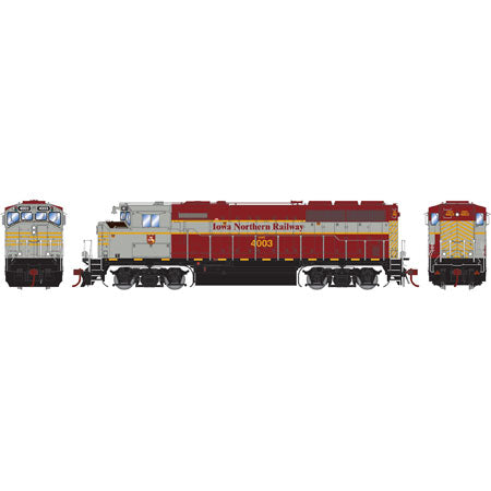 Athearn G40988 HO IANR GP40-2L Diesel Locomotive with DCC & Sound #4003