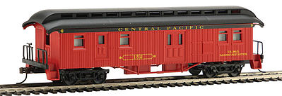 Con-Cor 0001-000323 HO CP 1880s Wood Open-Platform Baggage/RPO #152