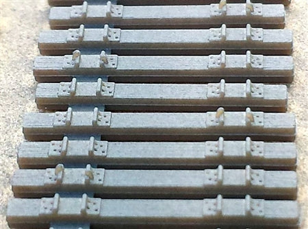 Central Valley Models 3001 N Code 55 Curvable Mainline Ties, 50'