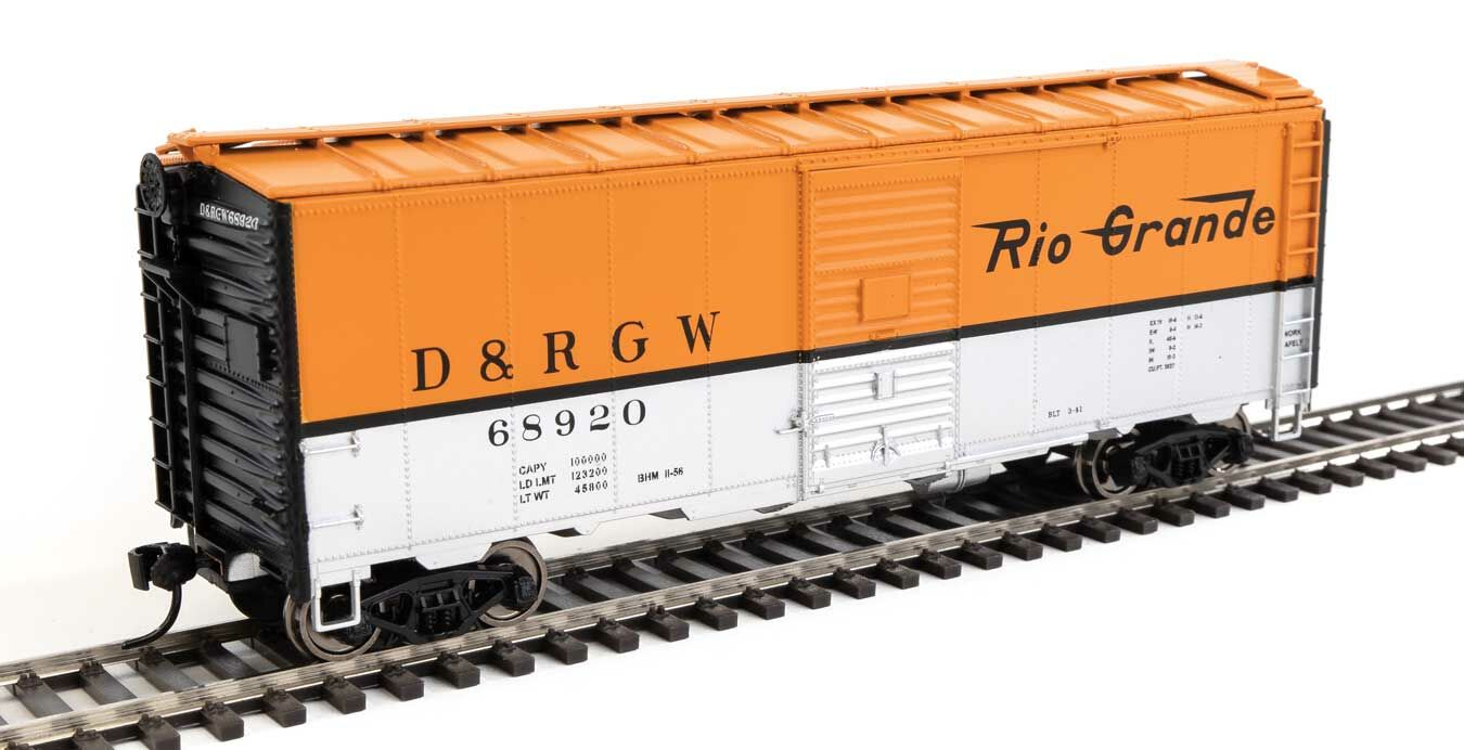 Walthers 910-2733 HO D&RGW  40' AAR Modified 1937 Boxcar Ready to Run #68920