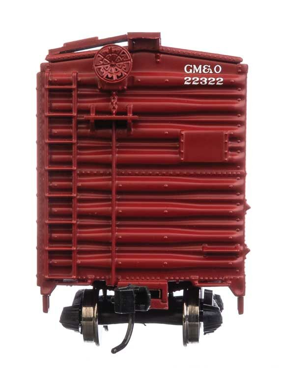 Walthers 910-1359 HO Gulf, Mobile & Ohio 40' AAR 1944 Boxcar Ready to Run #22322