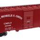 Walthers 910-1360 HO Gulf, Mobile & Ohio 40' AAR 1944 Boxcar Ready to Run #22346
