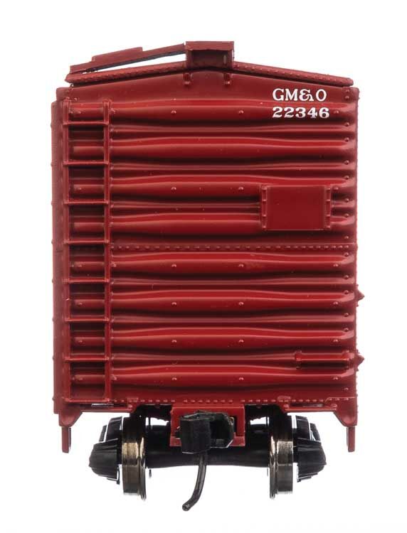 Walthers 910-1360 HO Gulf, Mobile & Ohio 40' AAR 1944 Boxcar Ready to Run #22346