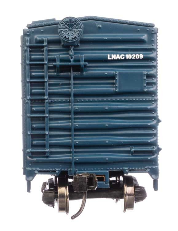 Walthers 910-1212 HO LNAC 40' AAR Modernized 1948 Boxcar RTR #10209