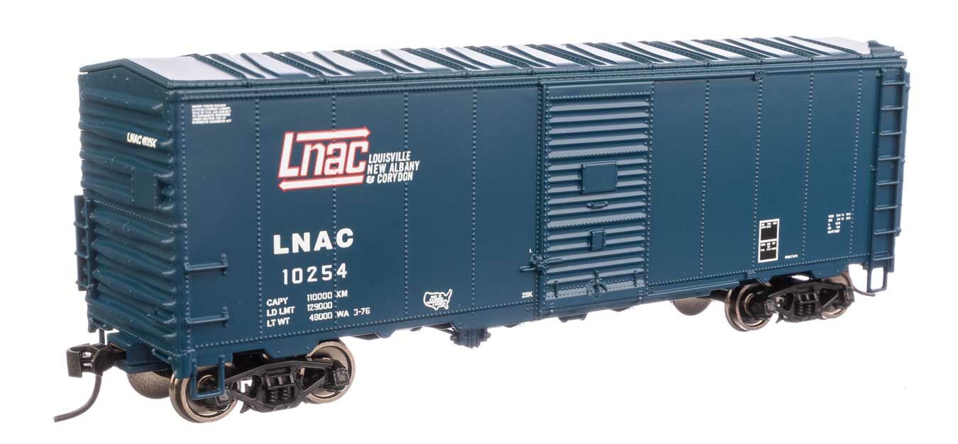 Walthers 910-1213 HO LNAC 40' AAR Modernized 1948 Boxcar RTR #10254