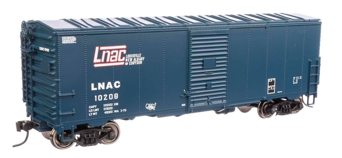 Walthers 910-1211 HO LNAC40' AAR Modernized 1948 Boxcar RTR #10208