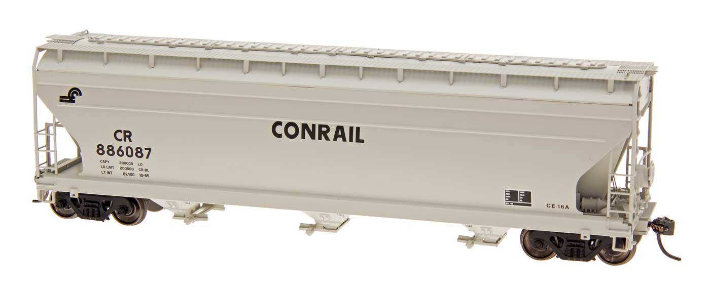 InterMountain 47076 HO Conrail 4650 Cubic Foot 3-Bay Covered Hopper