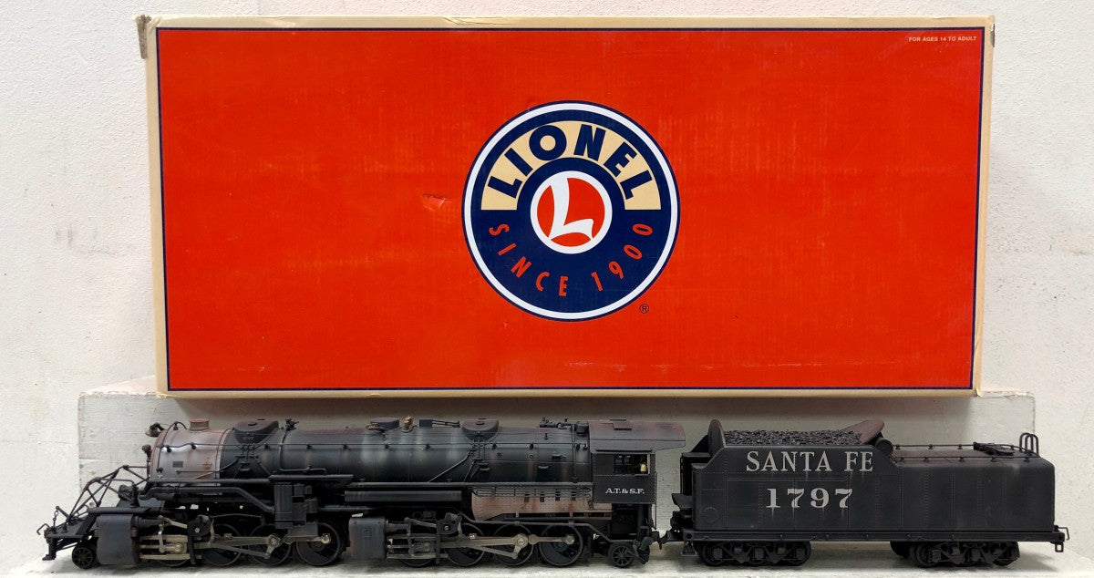 Lionel 6-82487 O Weathered SF Y3 2-8-8-2 Steam Locomotive #1797
