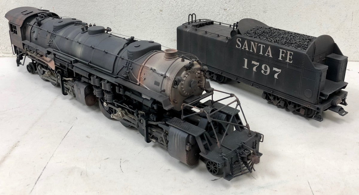 Lionel 6-82487 O Weathered SF Y3 2-8-8-2 Steam Locomotive #1797