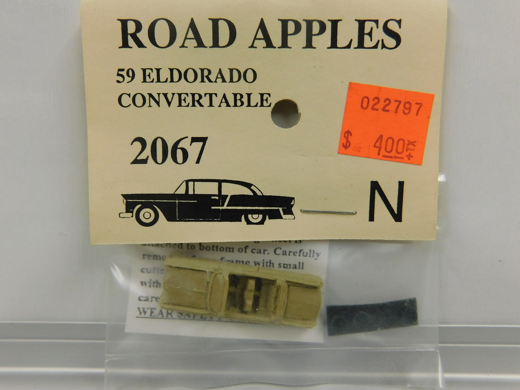 Road Apples 2067 N 1959 Cadillac Eldorado Convertible