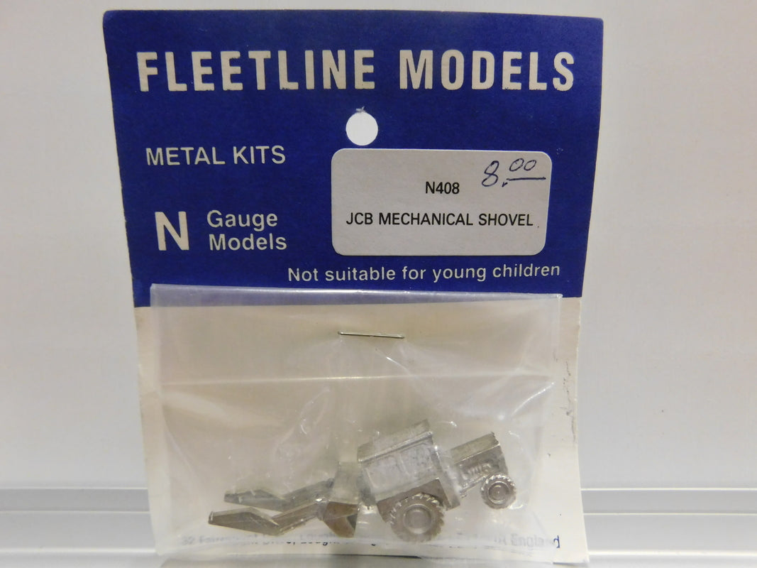 Fleet Line N408 N JCB Mechanical Shovel Unpainted Metal Kit