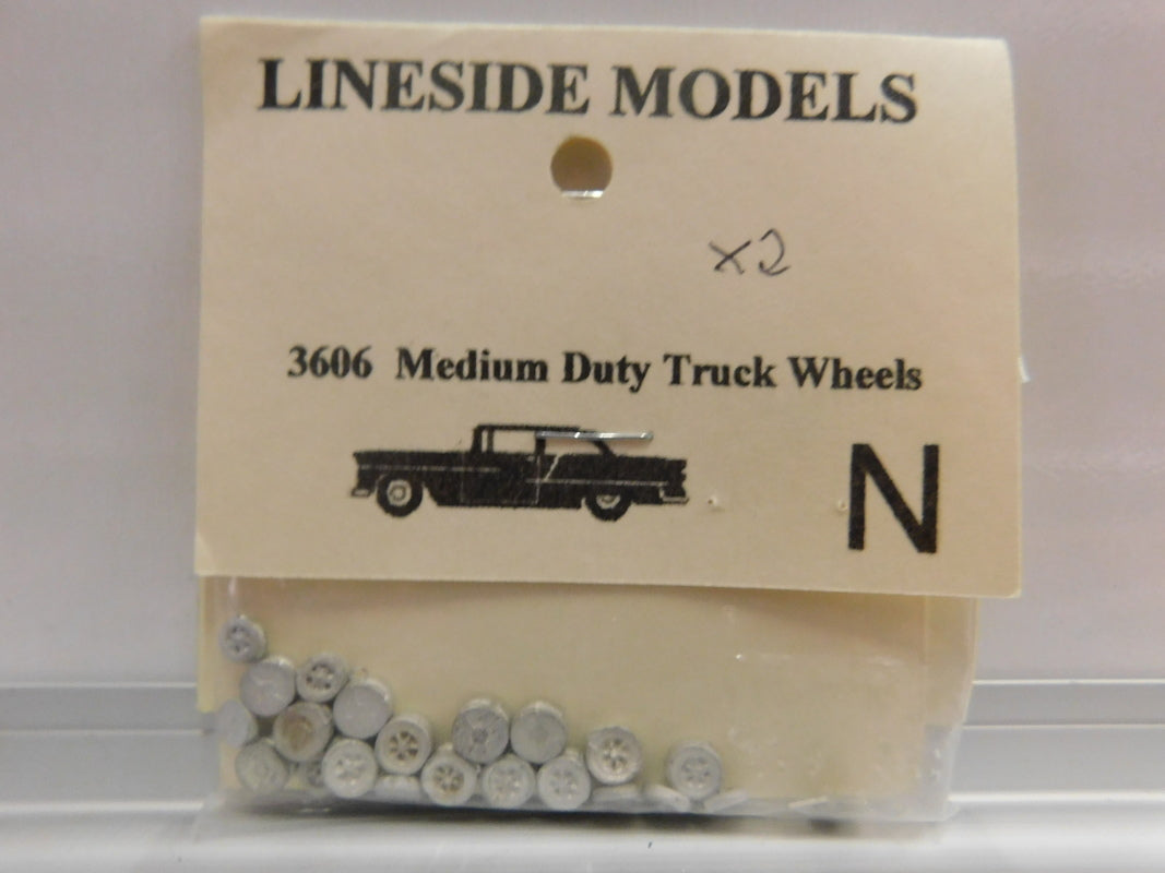 Lineside Models 3606 N Medium Duty Truck Wheels