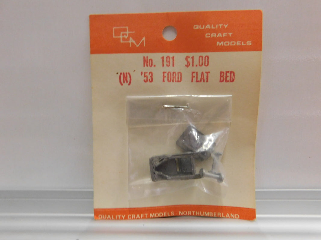 Quality Craft 191 N 1953 Ford Flat Bed