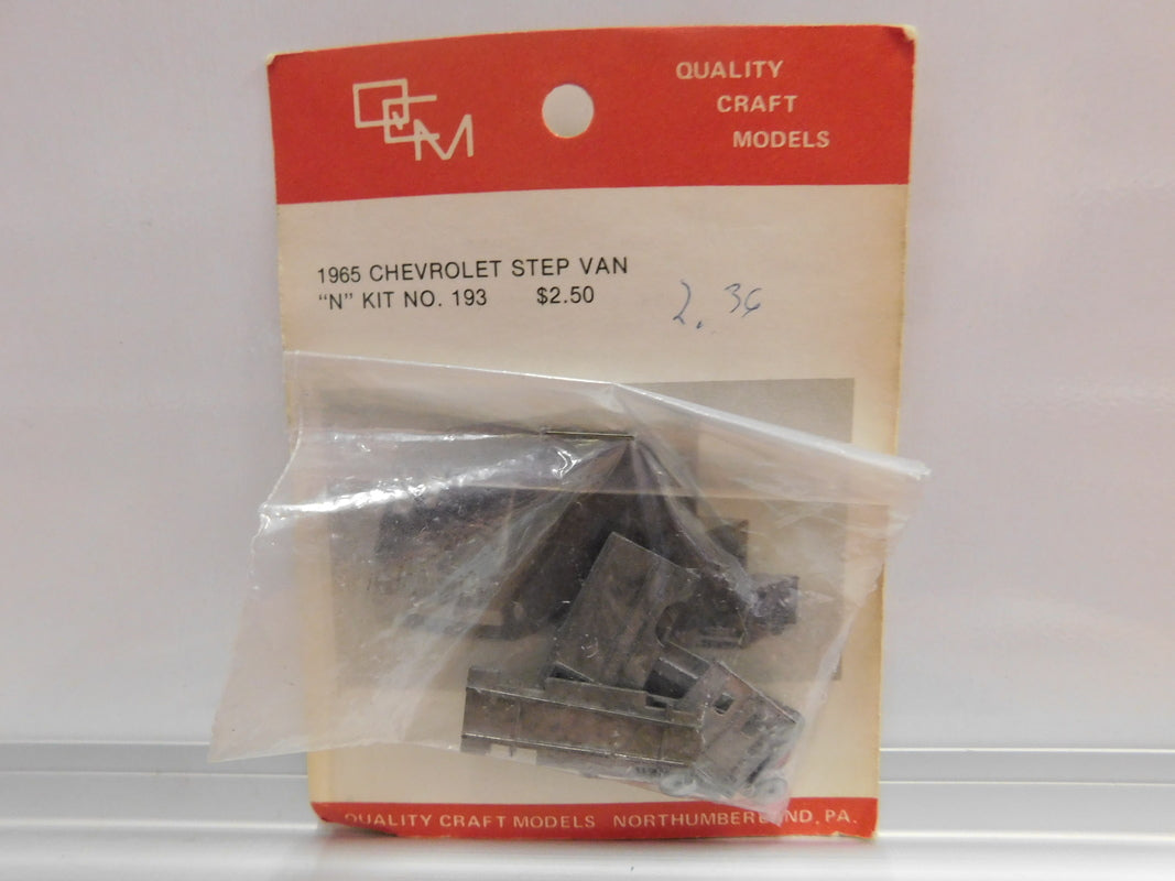 Quality Craft 193 N 1965 Chevrolet Step Van Unpainted Metal kit