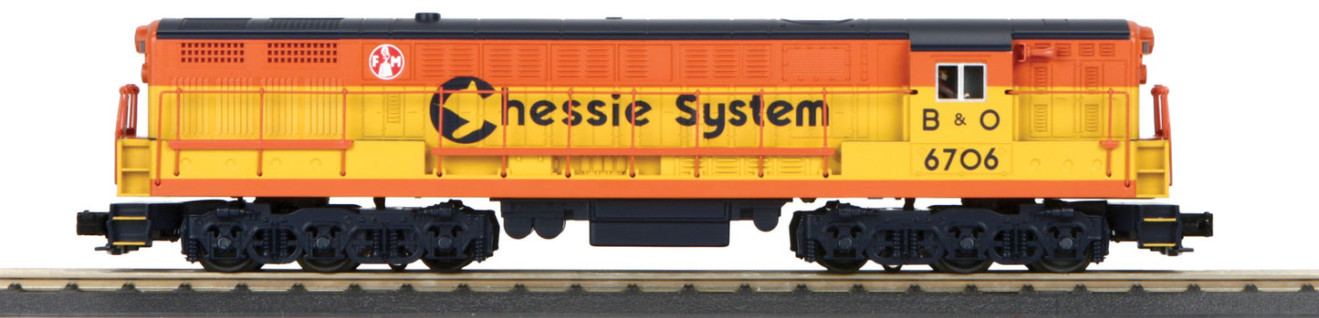 MTH 30-20388-1 Chessie FM Train Master Diesel Engine with PS 3.0 #6706
