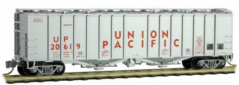 Micro-Trains 09800051 N Union Pacific 4180 cu ft Airslide Covered Hopper #20619