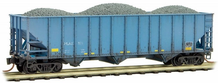 Micro-Trains 10800340 N NASA Series 100-T RS Open Hopper w/Coal Load #111