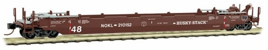 Micro-Trains 13500052 N Northwestern Oklahoma 70' Husky Stack Well Car #210152
