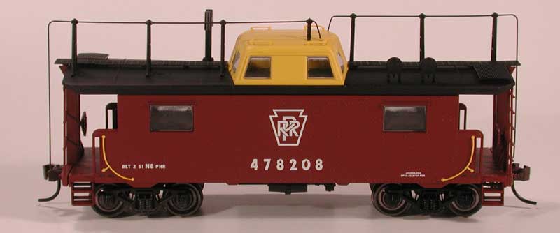 Bowser 42516 HO Pennsylvania Plain Keystone N8 Caboose #478200