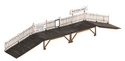 Wills Kits SS25 OO Station Halt Complete With Fencing and Signs
