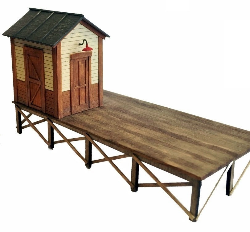 Railroad Line Models 9403 O "Road-to-Rail" Freight Interchange Loading Dock Kit
