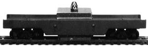 Ribbonrail RIB6 HO Track Cleaning Car for Standard Two-Rail Track