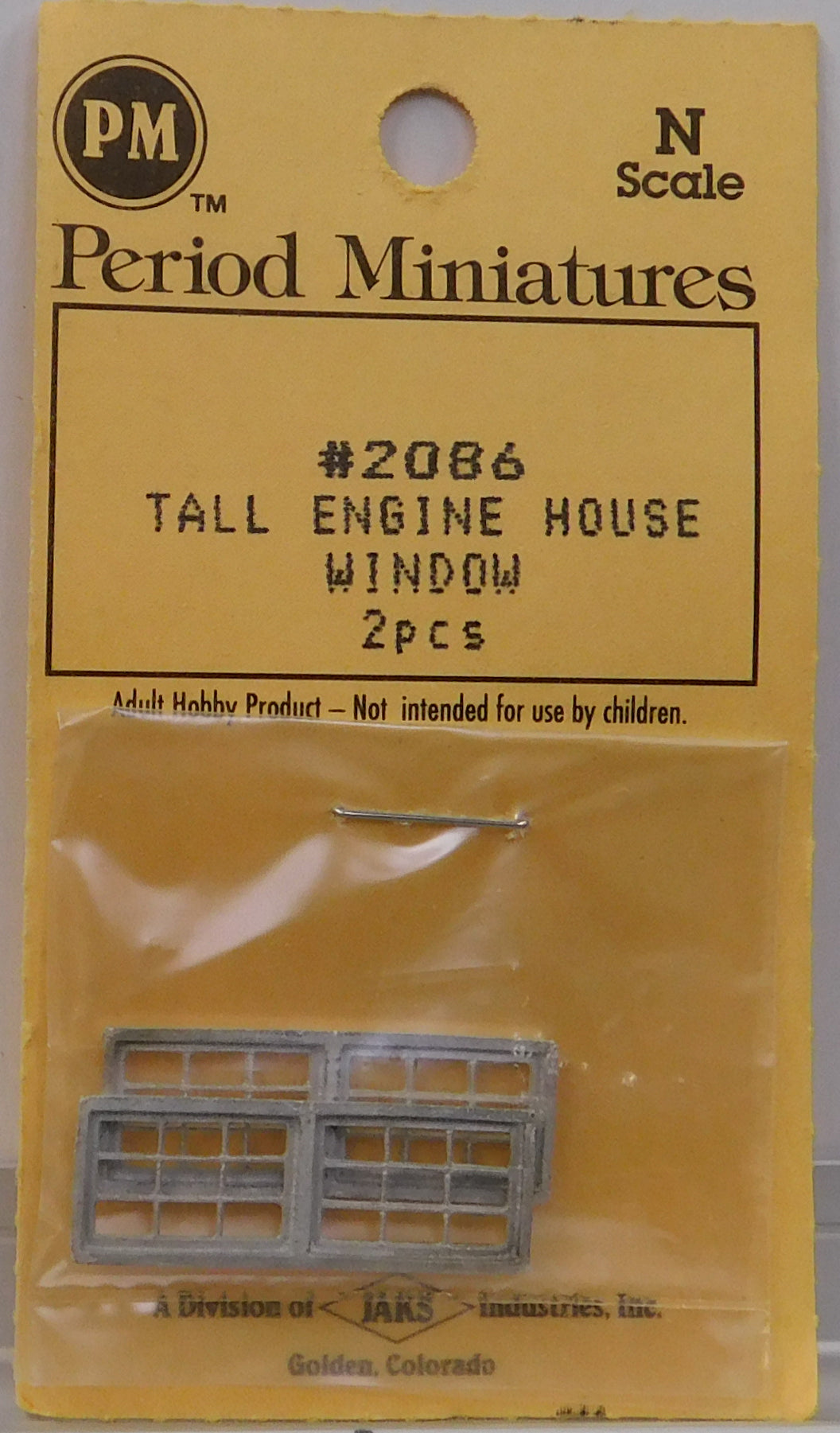 Period Miniatures 2086 N Tall Engine House Window (2)