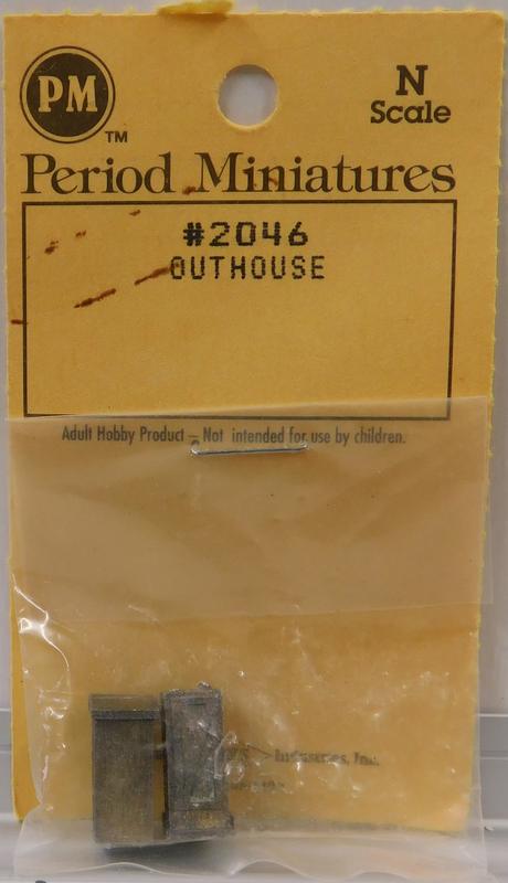 Period Miniatures 2046 N Outhouse (2)