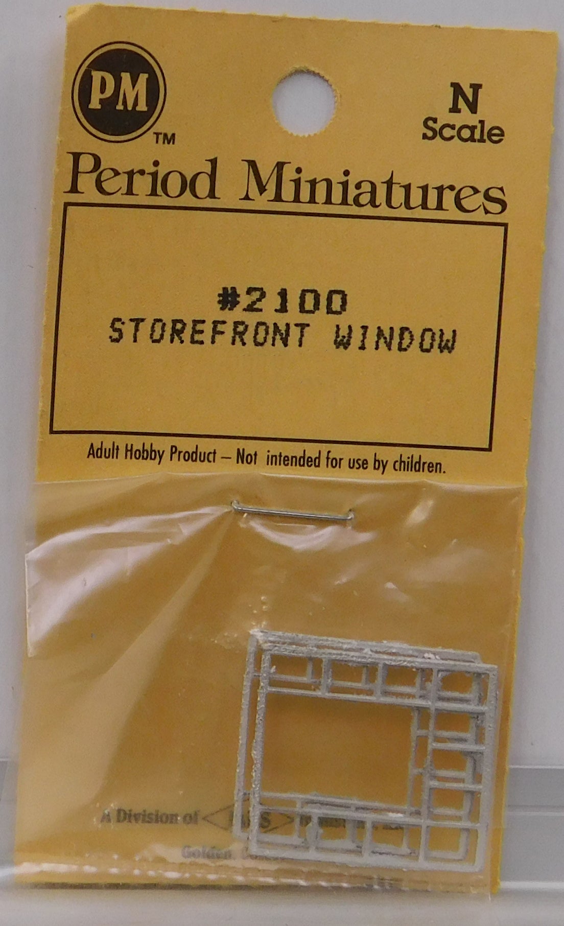 Period Miniatures 2100 N Storefront Window (2)