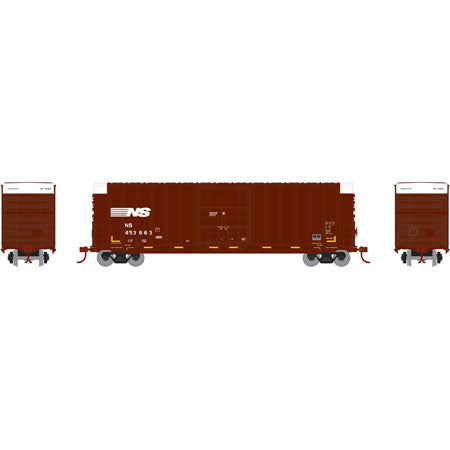 Roundhouse 14932 HO Norfolk Southern 50' Ext Post High Cube Plug Dr Box #453663